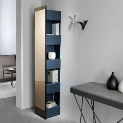 Libreria a colonna in metallo Vanity