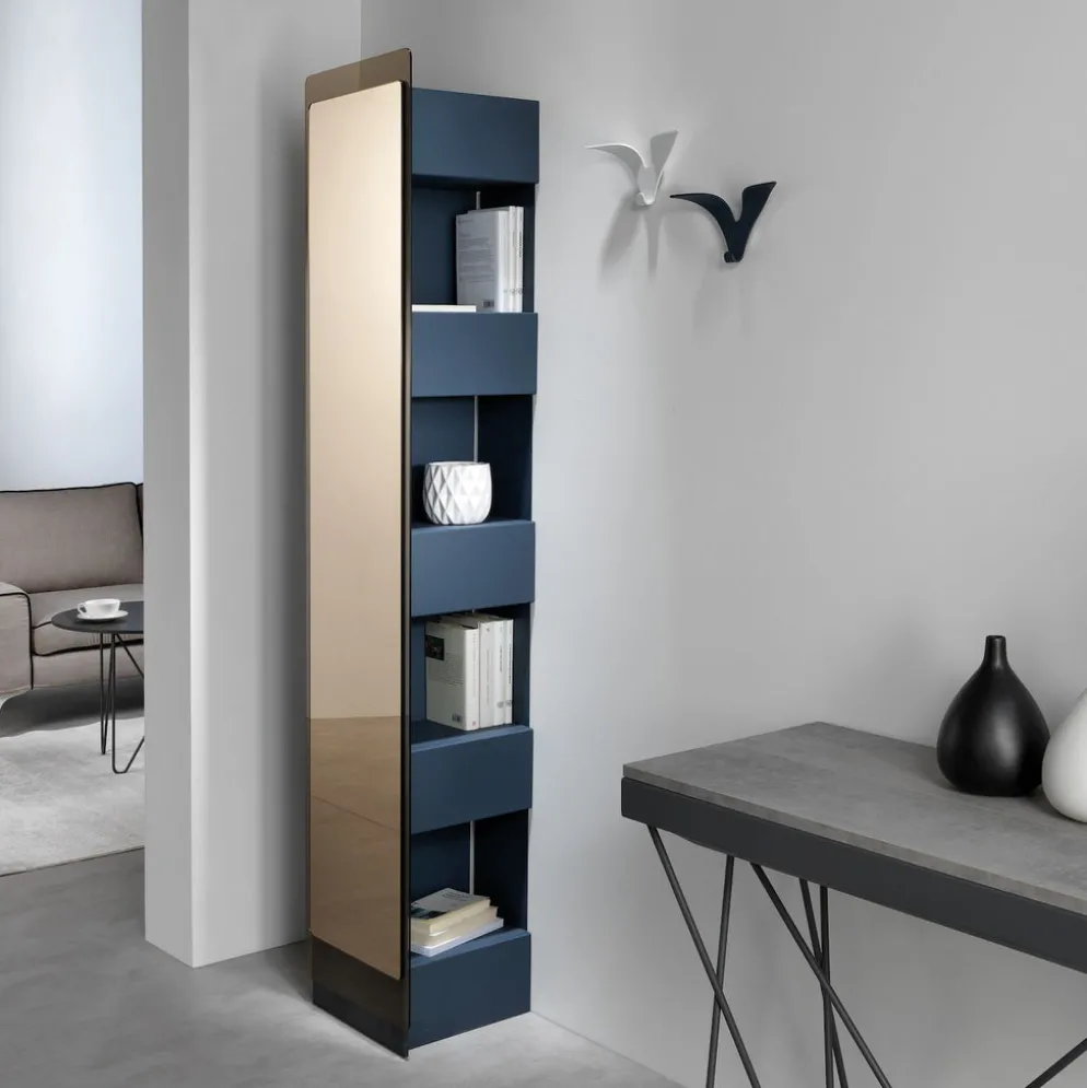 Libreria a colonna in metallo Vanity