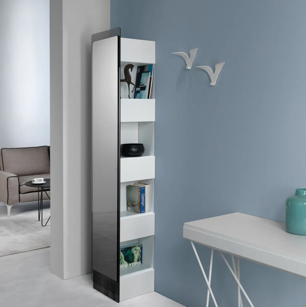 Libreria a colonna in metallo Vanity