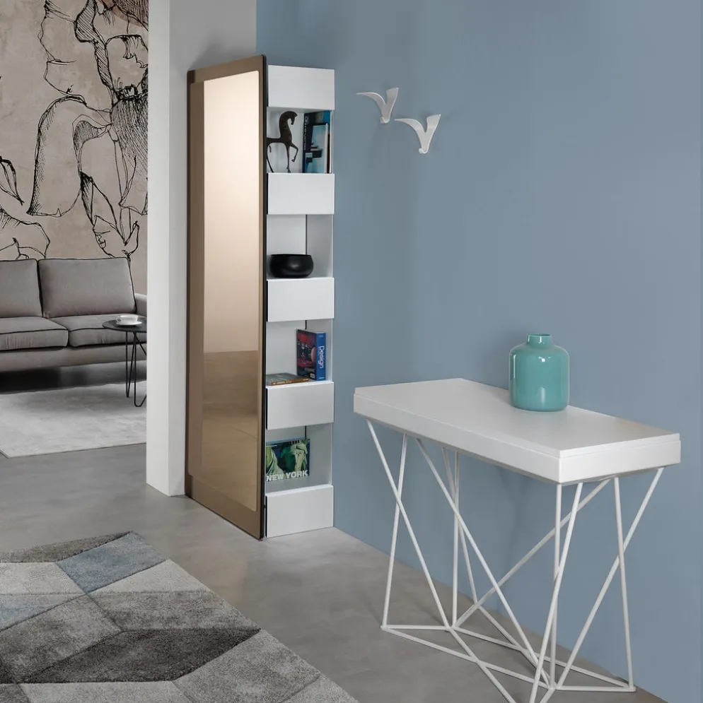 Libreria a colonna in metallo Vanity