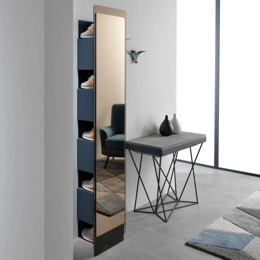 Libreria a colonna in metallo Vanity