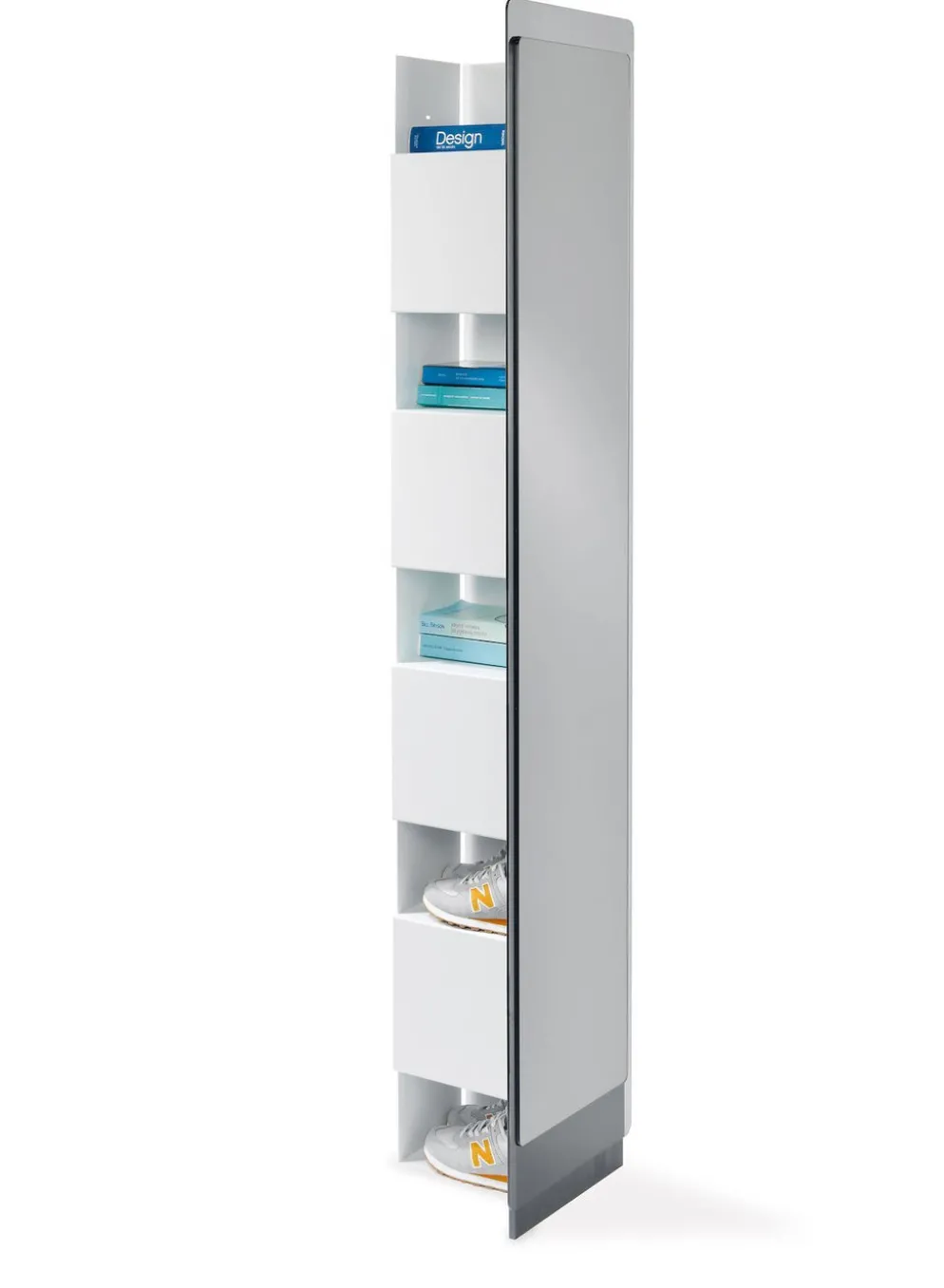 Libreria a colonna in metallo Vanity