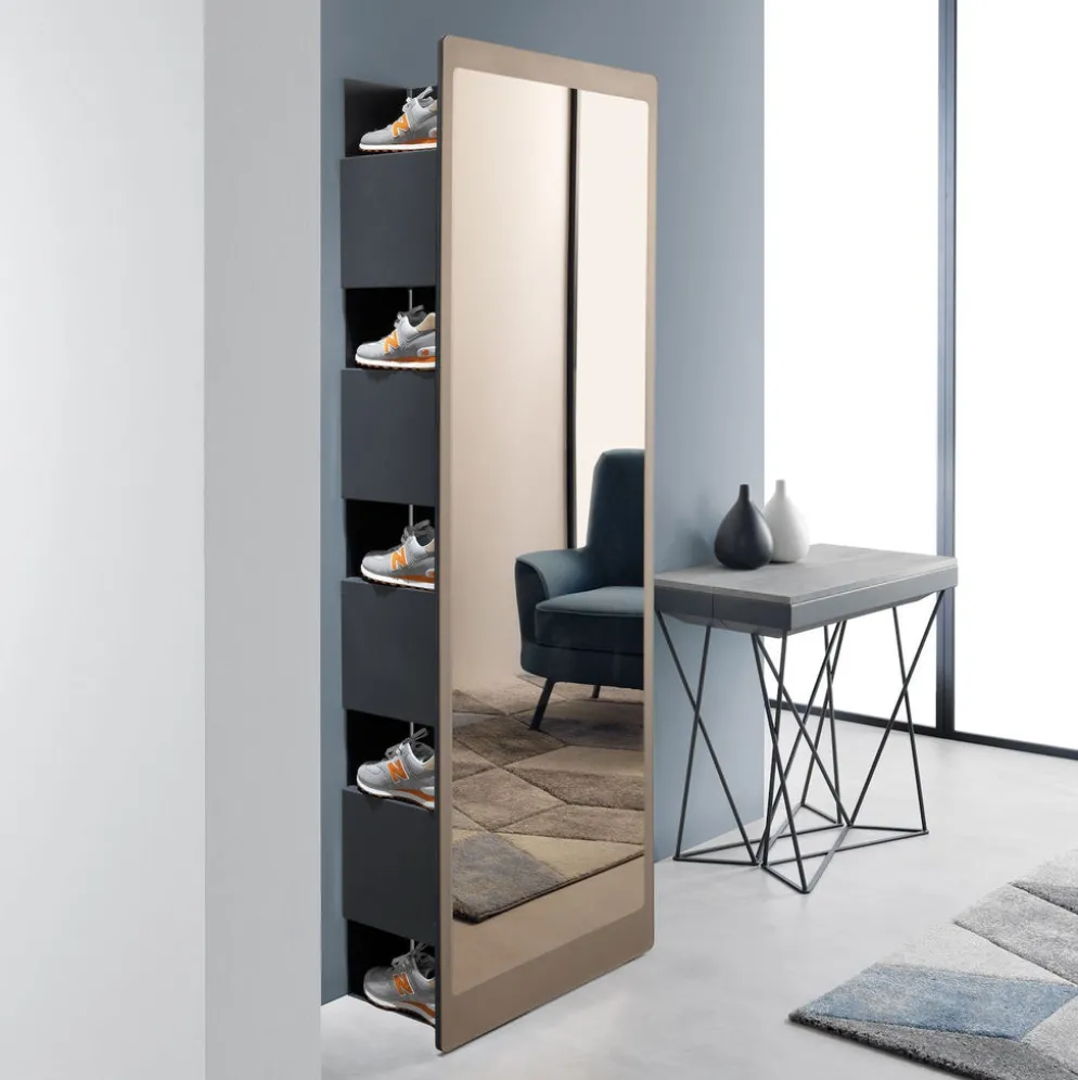 Libreria a colonna in metallo Vanity