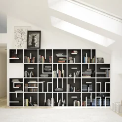 Libreria a cubi da parete ABC YCAGWYW