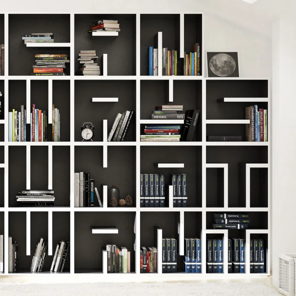 Libreria a cubi da parete ABC YCAGWYW