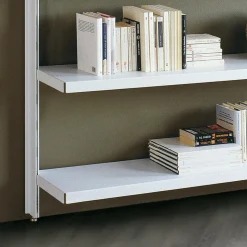 Libreria a giorno in acciaio design moderno Astryd 12