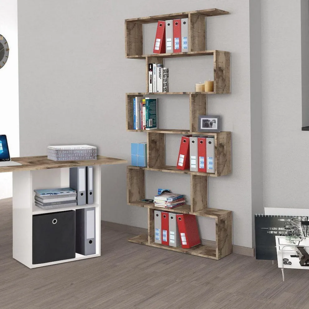 Libreria a giorno Lombard Maple