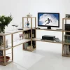 Libreria angolare in rovere naturale Castelli 4