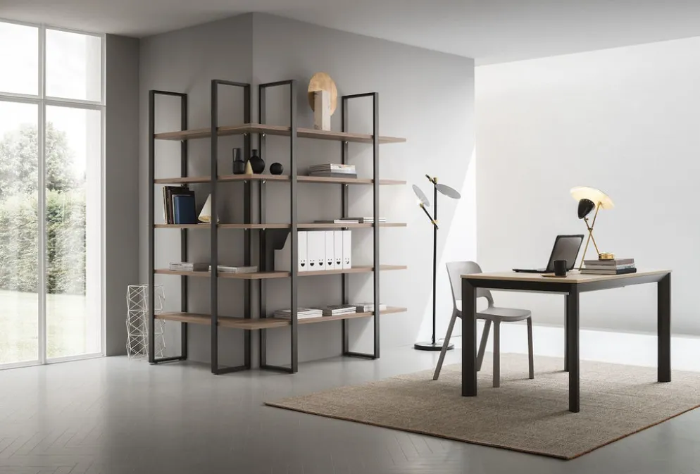 Libreria angolare Lilac Cricket