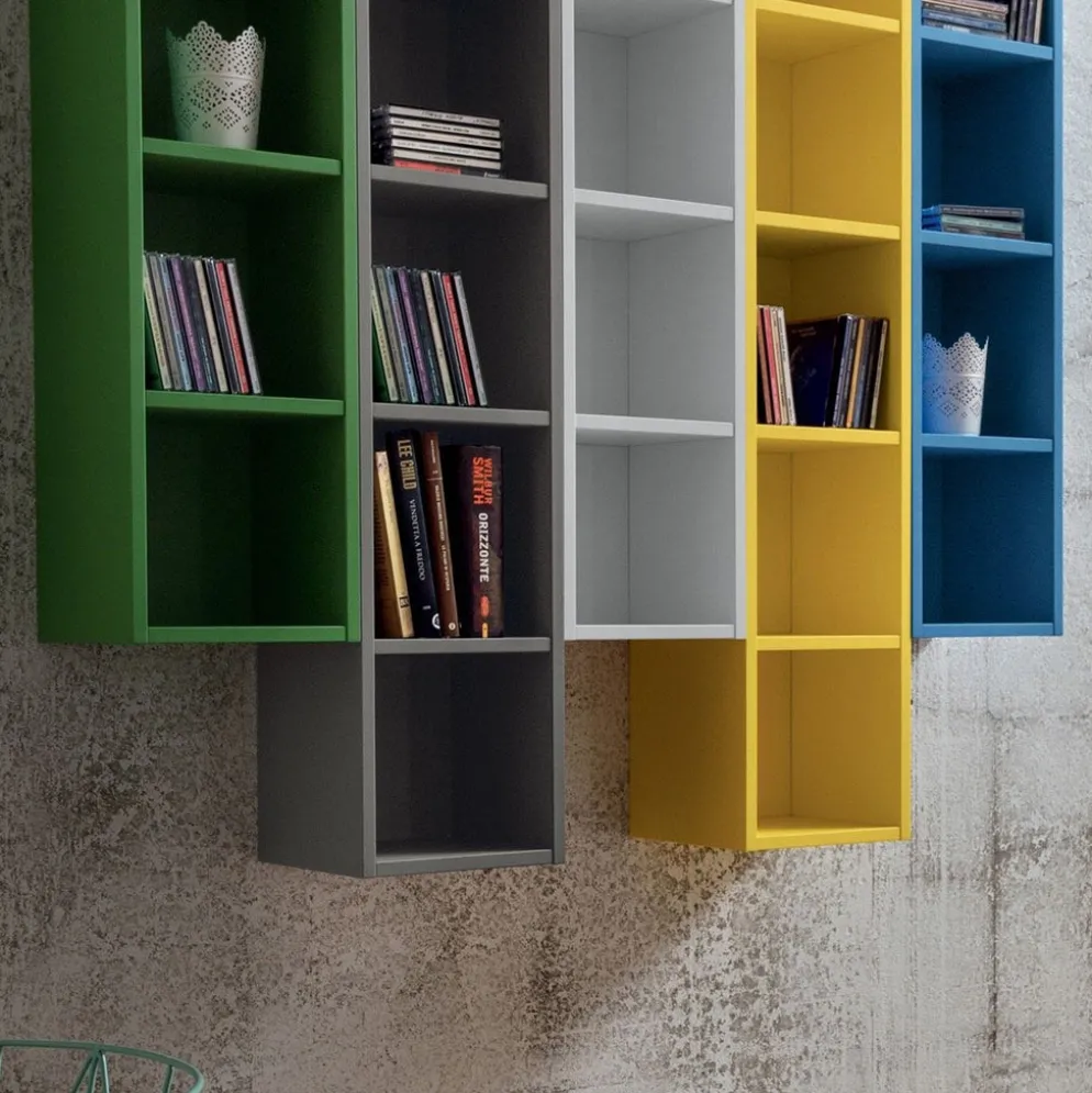 Libreria a parete verticale Eloise