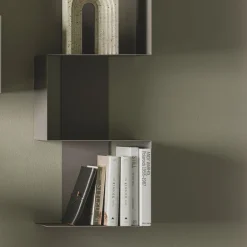 Libreria da parete in acciaio Jaxon