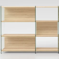 Libreria design separa ambienti Tibor12