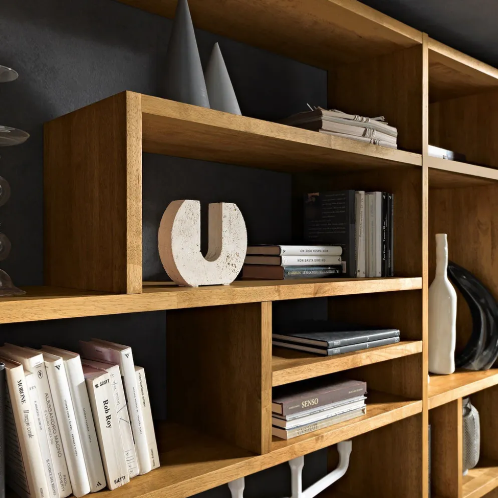 Libreria in legno massello Arbora