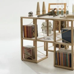 Libreria moderna componibile in legno Castelli 7