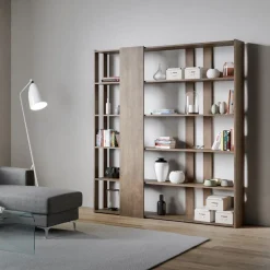 Libreria moderna per soggiorno o ufficio Inedditah D