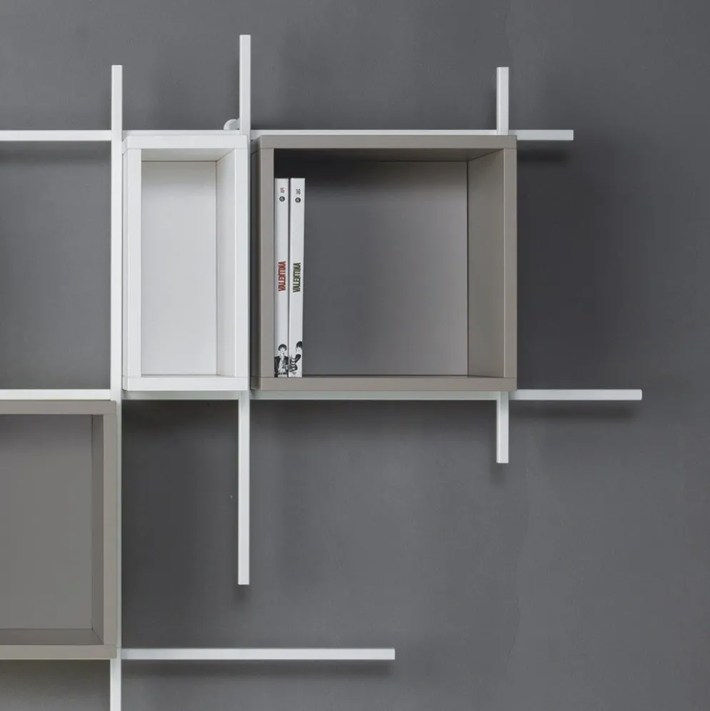 Libreria orizzontale sospesa Etere