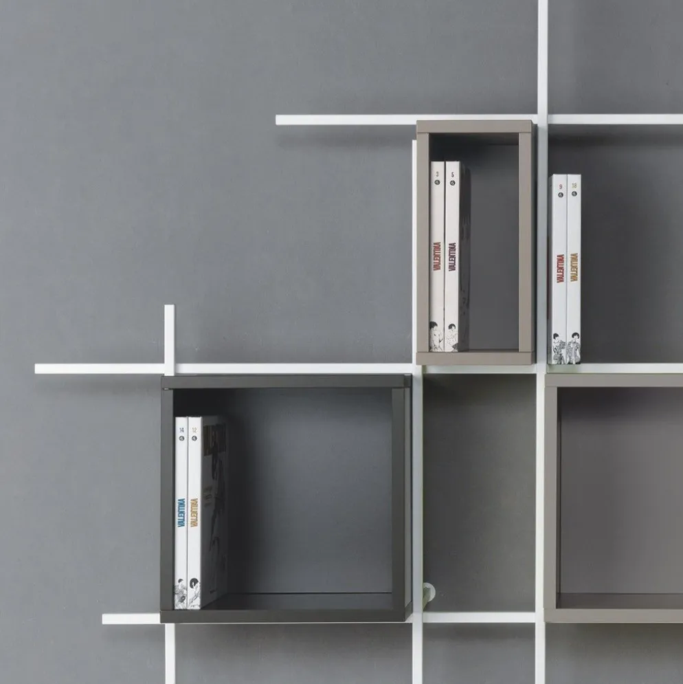 Libreria orizzontale sospesa Etere