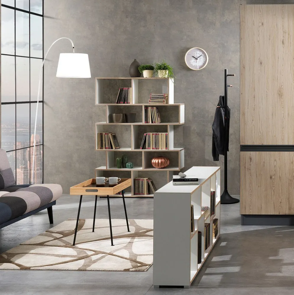 Libreria scaffale in legno Fraine