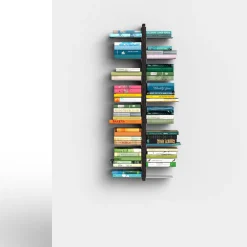Libreria sospesa a parete in legno Zia Bice