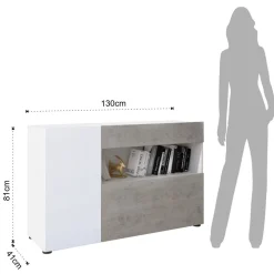 Madia design per soggiorno o cucina Zerillia