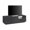 Madia porta TV Annabel 2A/1C/1V Slate