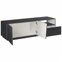 Madia porta TV Annabel 2A/1C/1V Slate