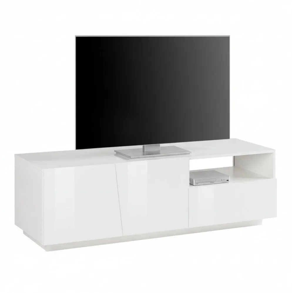 Madia porta TV Annabel 2A/1C/1V White