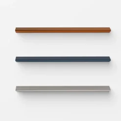 Mensola design moderno Wing in acciaio 60 cm o 90 cm