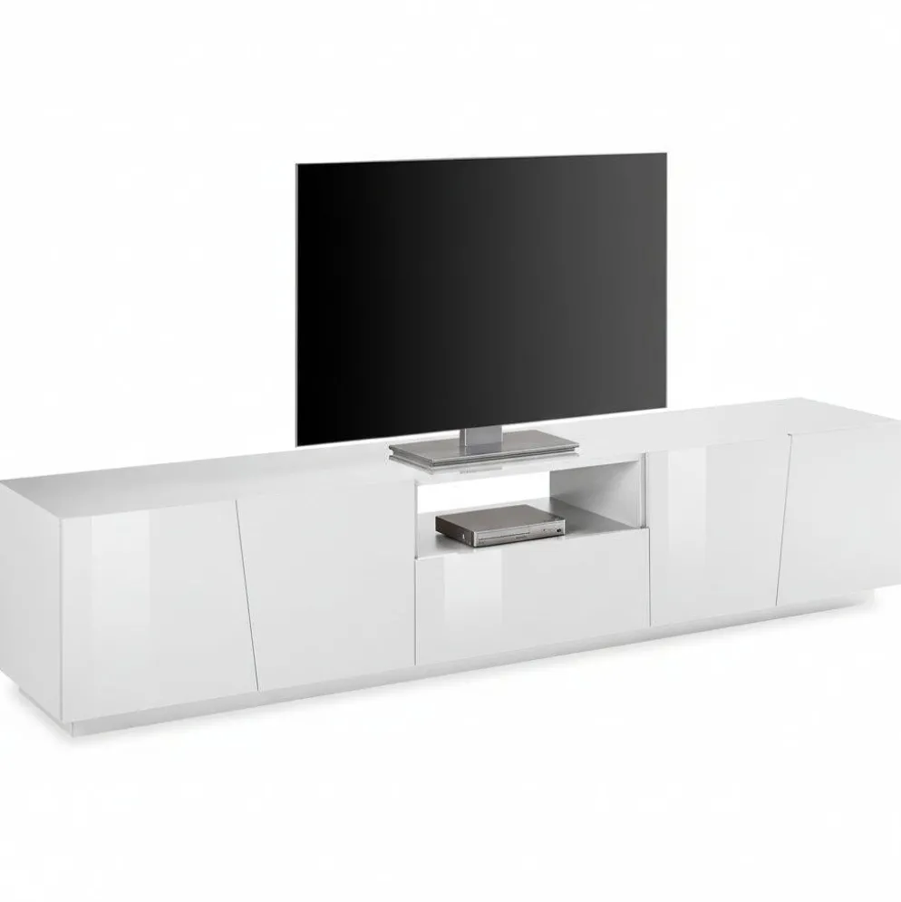 Mobile porta TV Annabel 4A/1C/1V White