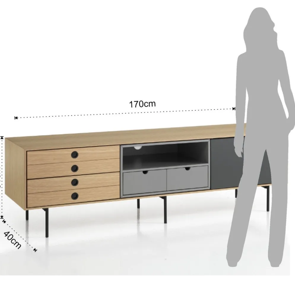 Mobile porta TV design moderno Bennet
