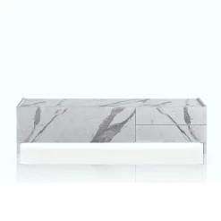 Mobile porta TV Melbourne Marble