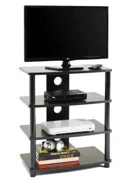 Mobile porta TV Style a 4 ripiani con passacavi