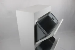 Mobile raccolta differenziata Gea in legno 4 secchi