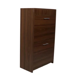 Mobile raccolta differenziata Gea in legno 4 secchi