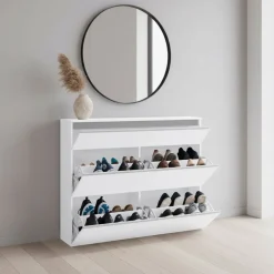 Mobile scarpiera ingresso Neville 2 White