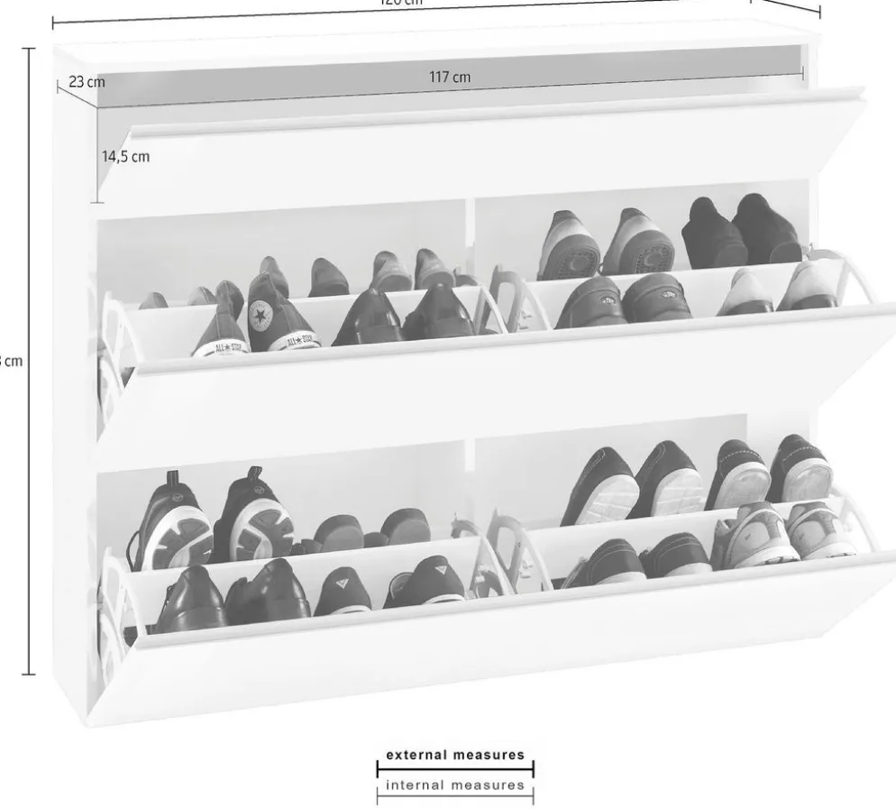 Mobile scarpiera salvaspazio Neville 2 Anthrax