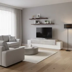 Mobile TV 200 cm Krisen Cement