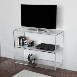 Mobile TV in plexiglass trasparente Brooklyn