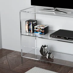 Mobile TV in plexiglass trasparente Brooklyn