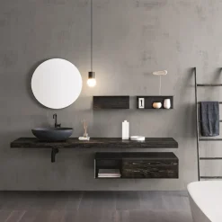 Mobili bagno in abete Old Wood 4 di Loetrà