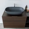 Mobili bagno in legno Qubo 1 di Loetrà