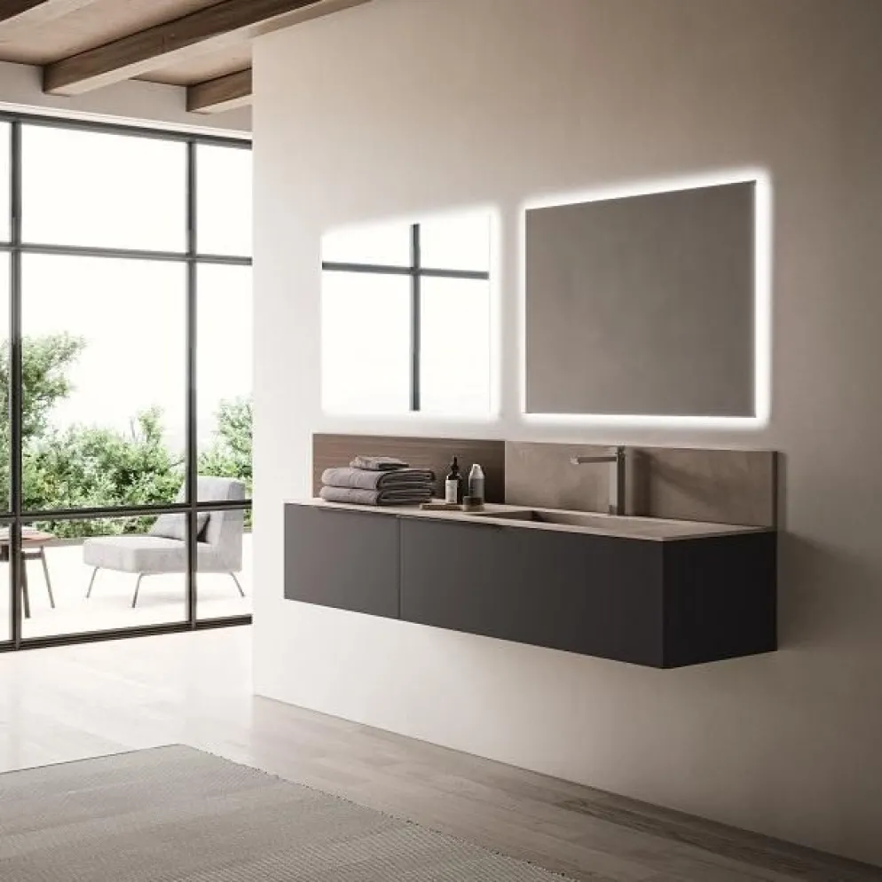 Mobili bagno in legno Style 4 di Loetrà