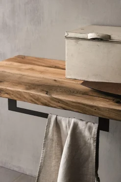 Mobili bagno in rovere Old Wood 3 di Loetrà