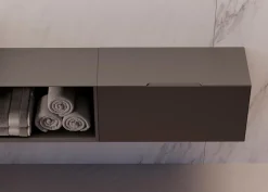 Mobili bagno in rovere Qubo 3 di Loetrà
