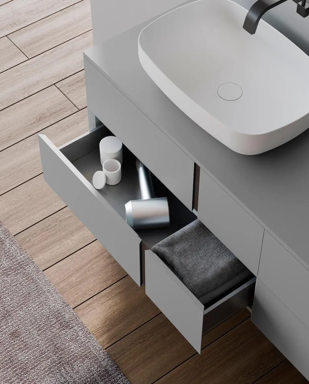 Mobili bagno moderni Esigo 1 di Loetrà