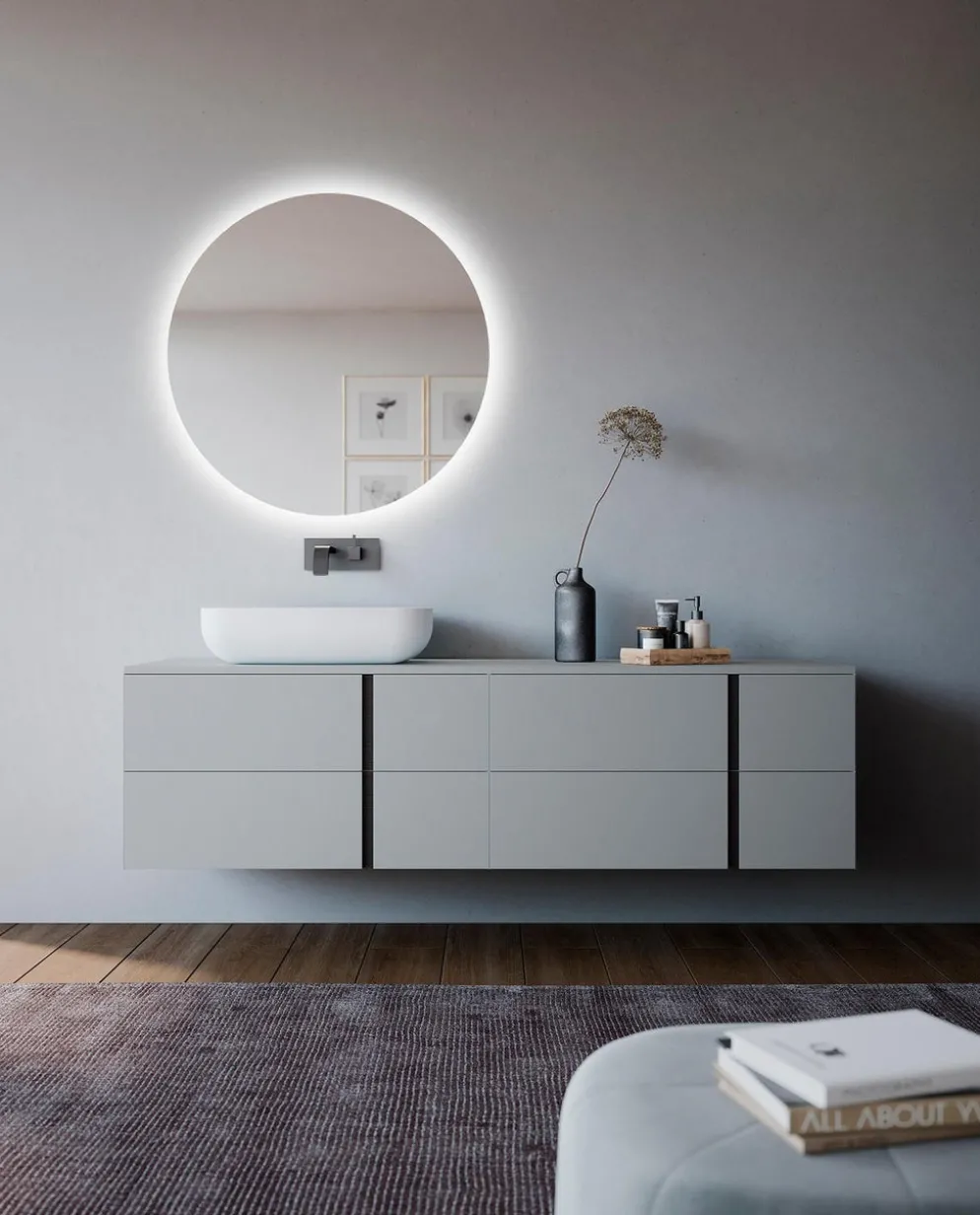 Mobili bagno moderni Esigo 1 di Loetrà