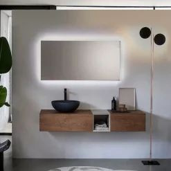 Mobili bagno moderni Qubo 4 di Loetrà