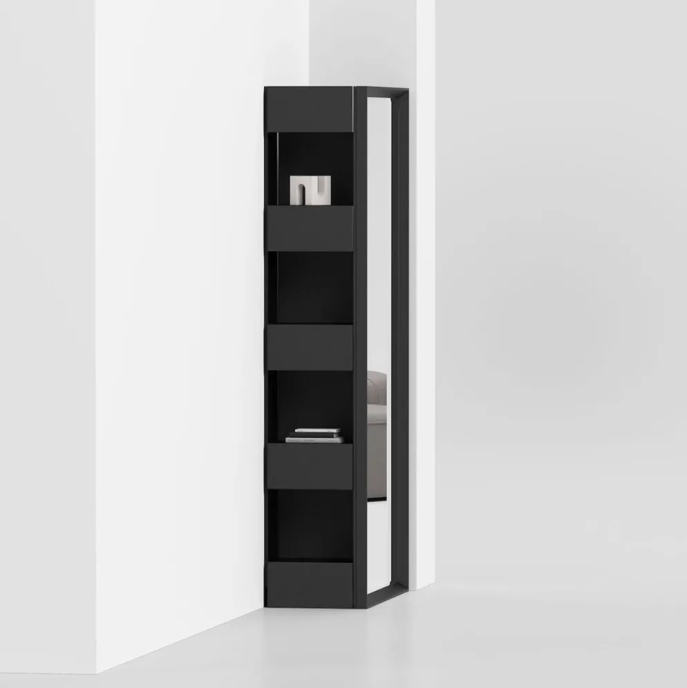 Mobili per ingresso con specchio ad anta Rettangolo Vanity