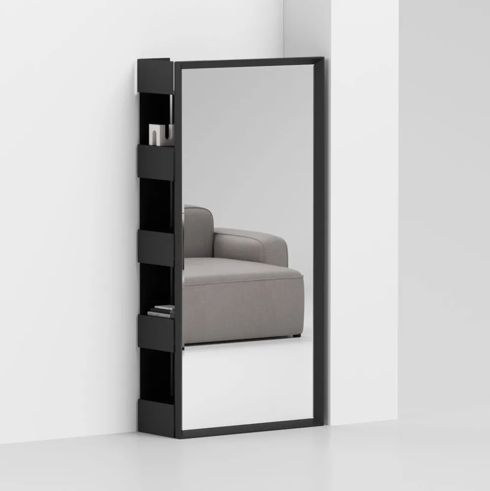 Mobili per ingresso con specchio ad anta Rettangolo Vanity