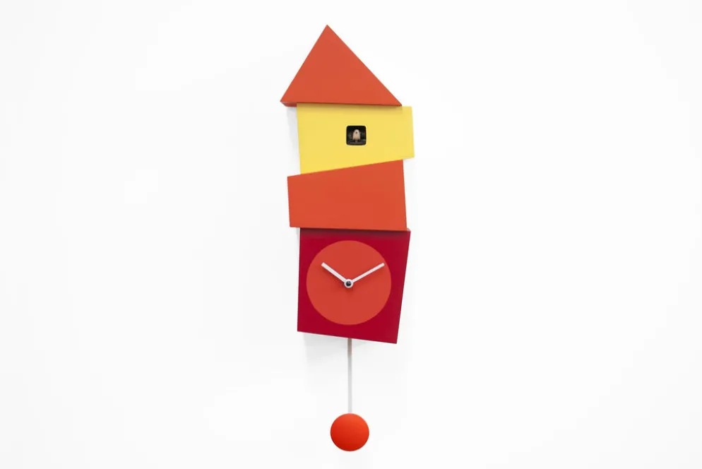 Orologio a cucù da parete con pendolo Crooked